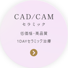 CAD/CAM セラミック 低価格・高品質1DAYセラミック治療
